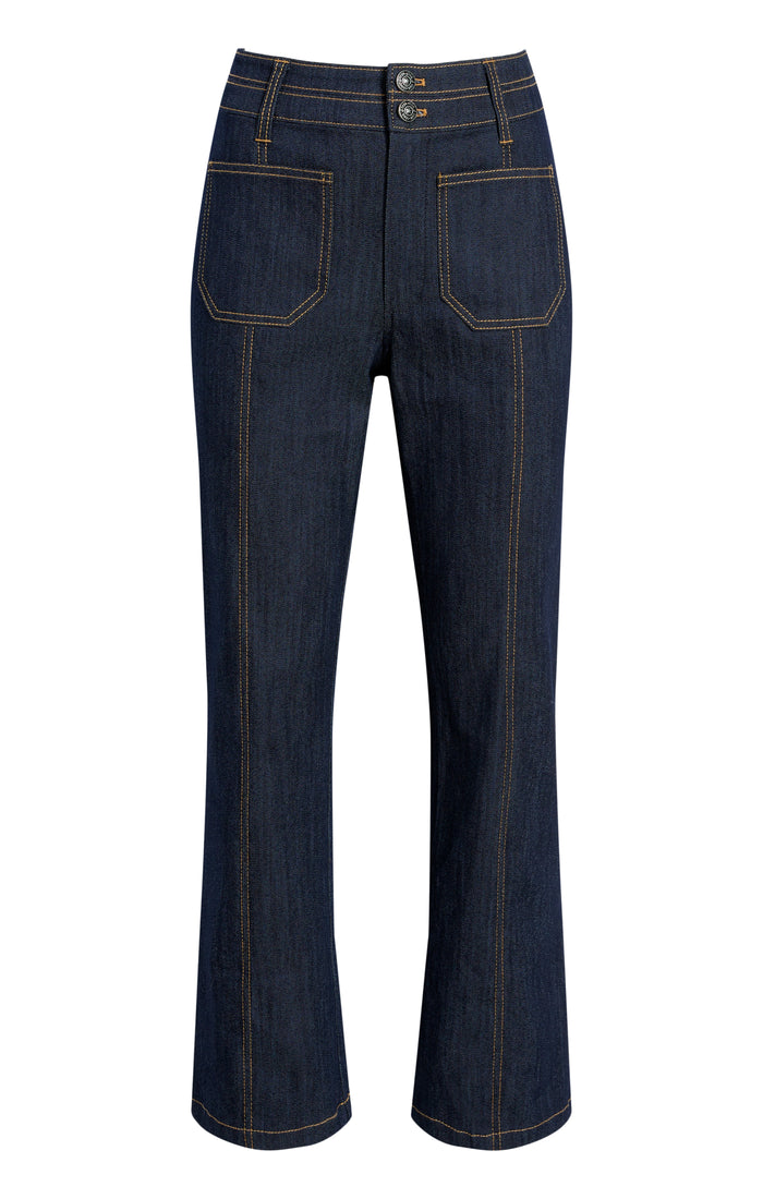 cinq à sept Dorothea Pant Indigo