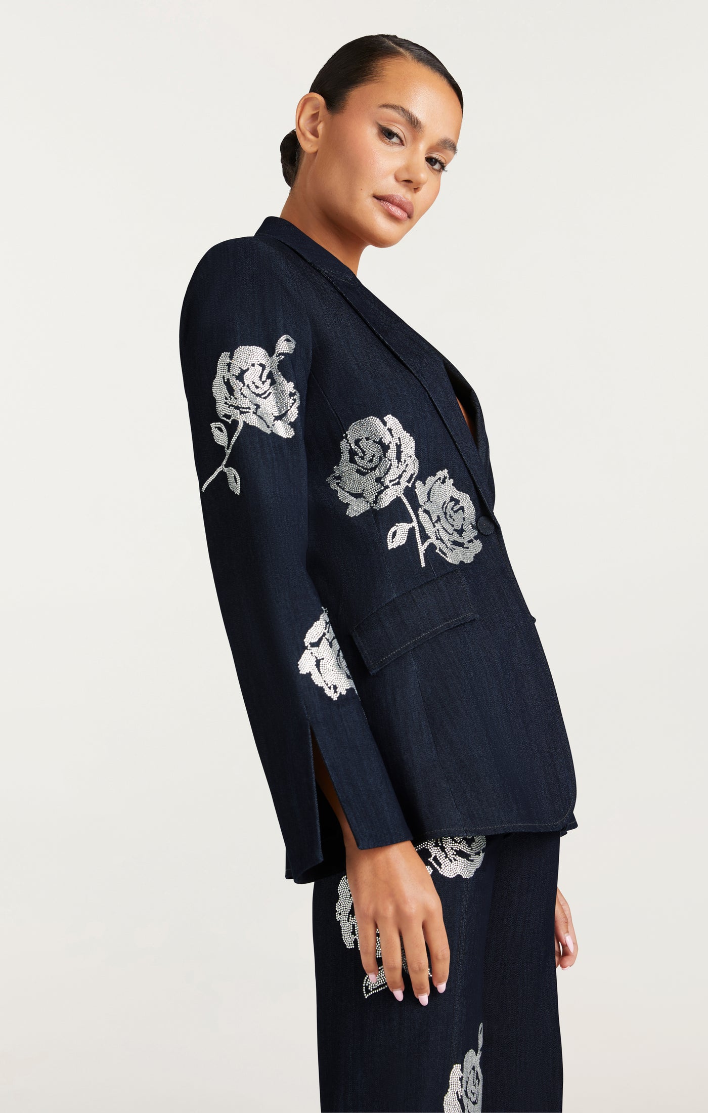 Heatset Roses Cheyenne Blazer