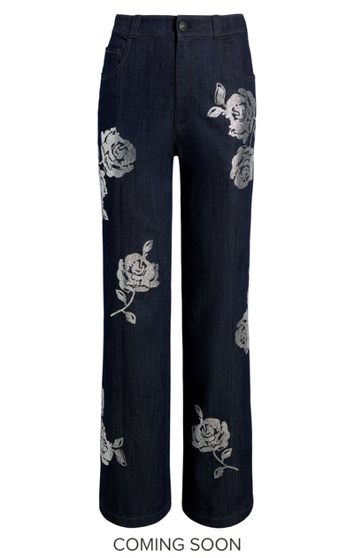 Heatset Roses Francine Pant