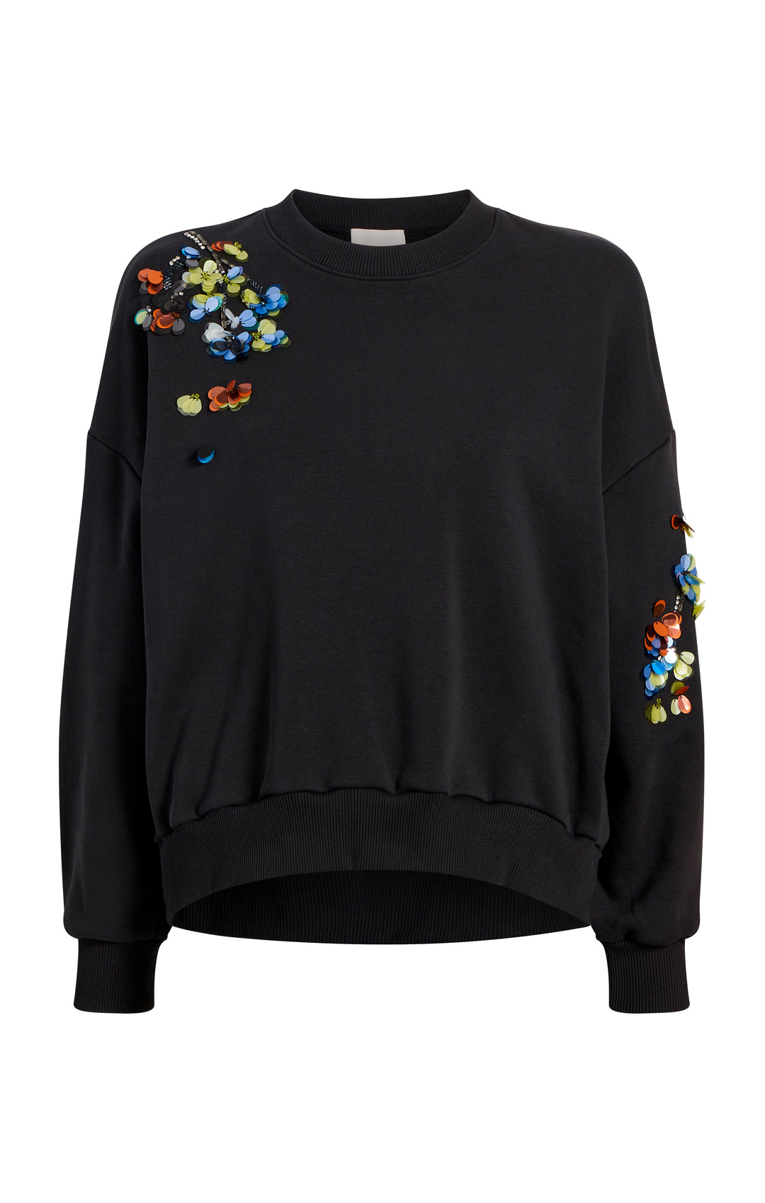 Sequin Flower Embellished Brandy Pullover – Cinq à Sept