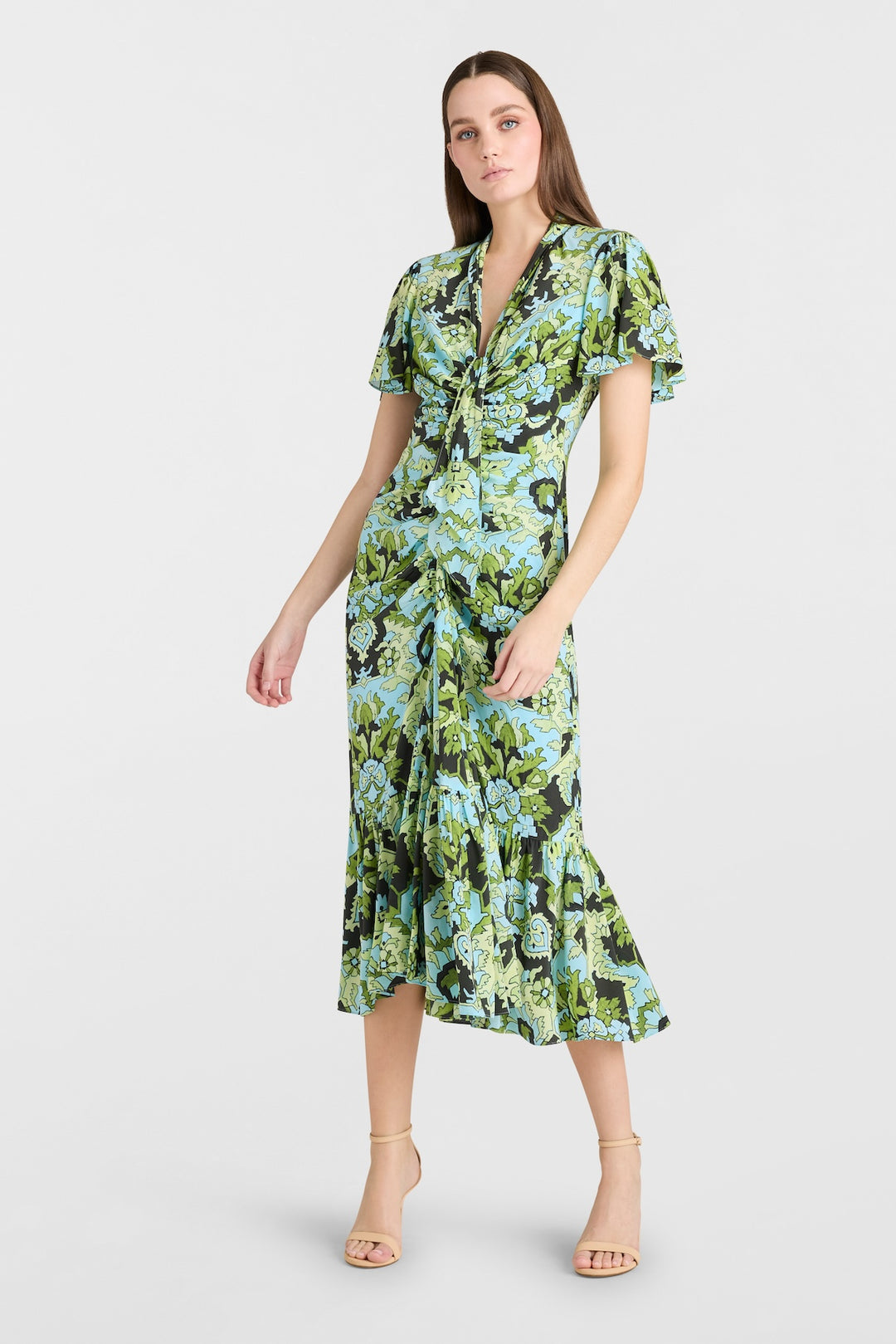 Damask Peeta Dress Cinq Sept Damask Peeta Dress Cinq Sept