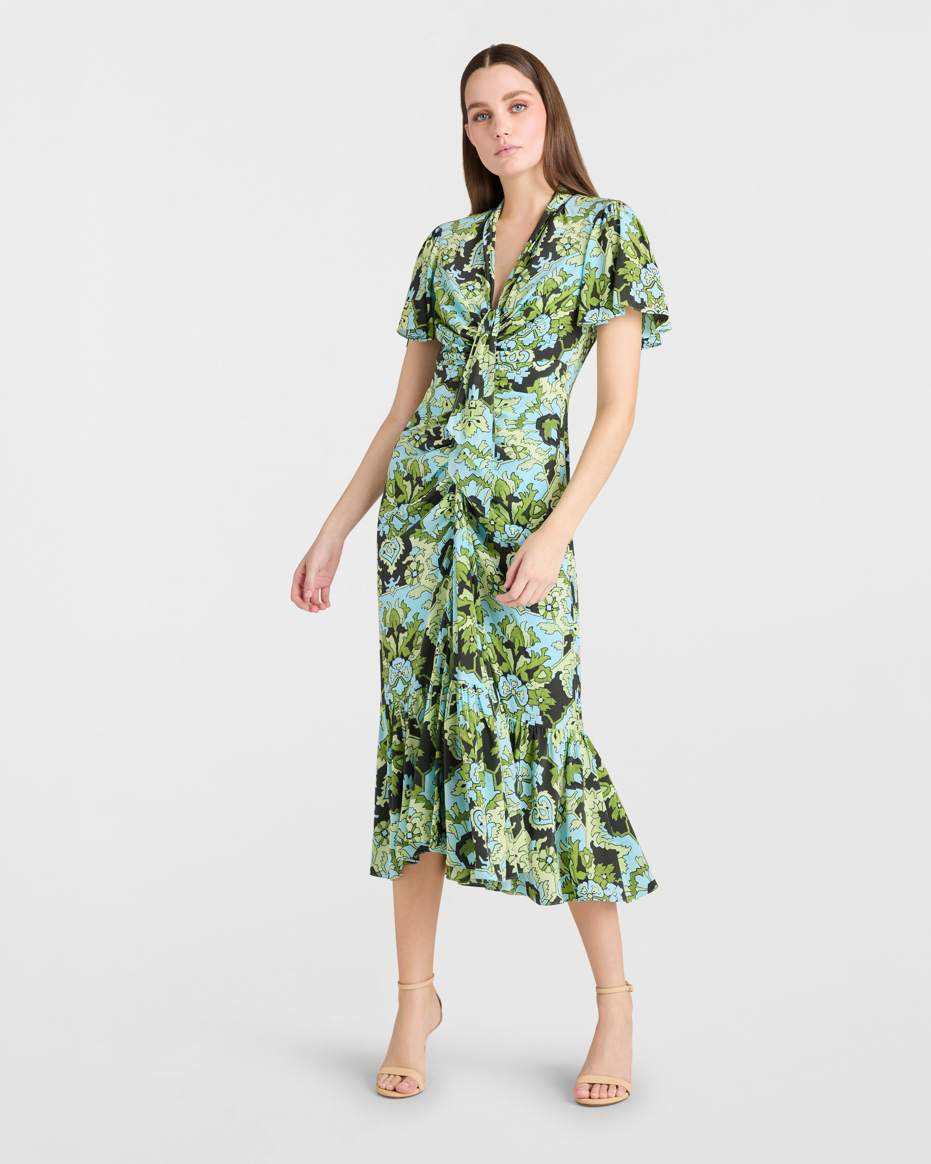 Damask Peeta Dress