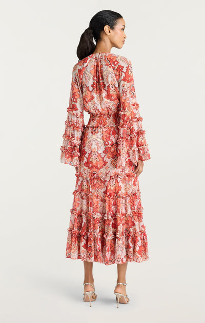 Damask Sunnina Midi Dress