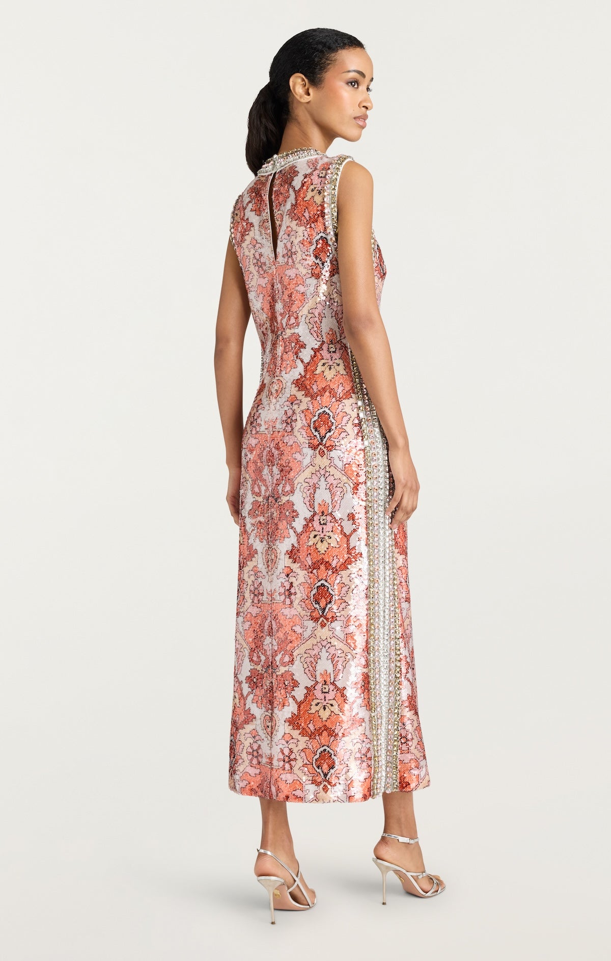 Sequin Damask Ayden Dress