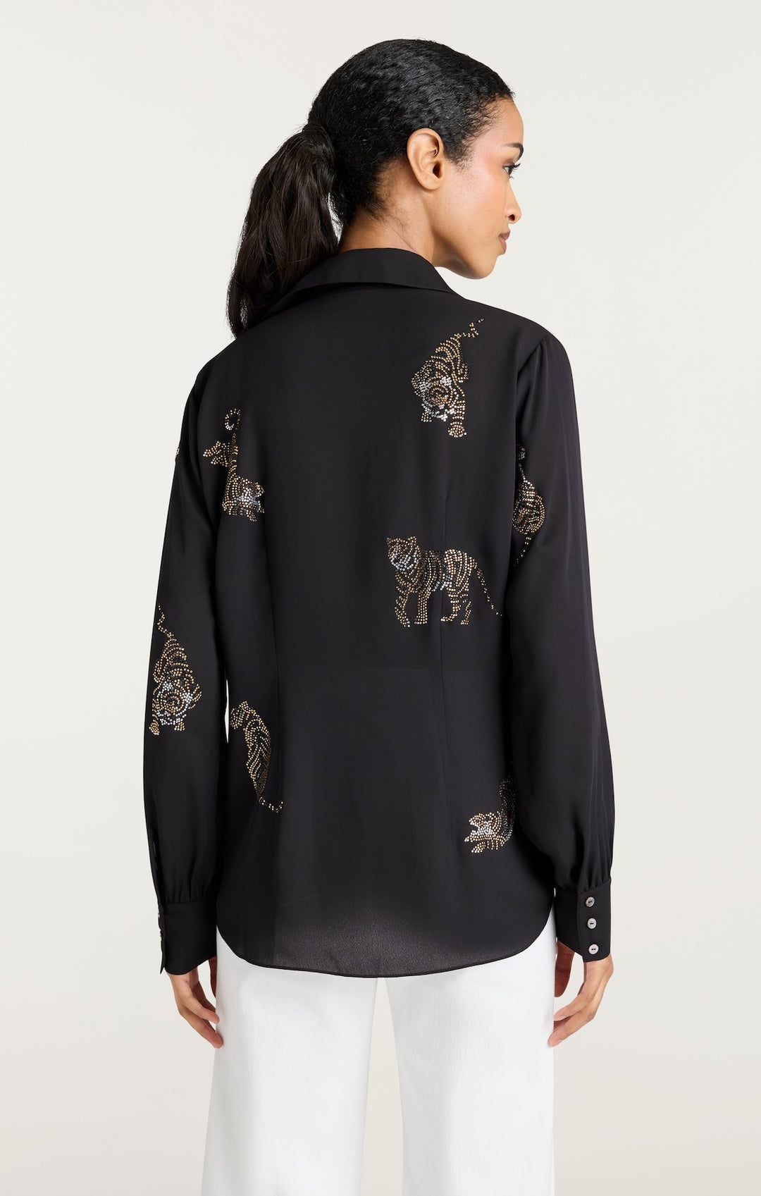 Le Tiger Heatset Blanche Top – Cinq à Sept