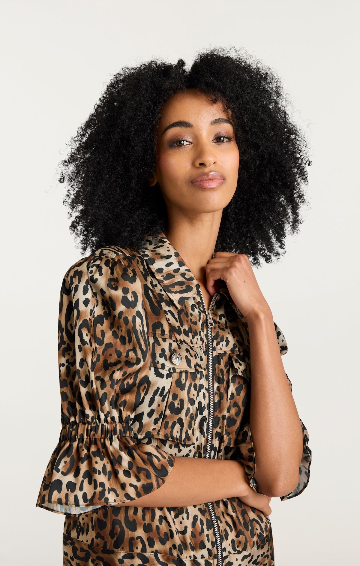 Leopard Holly Jacket