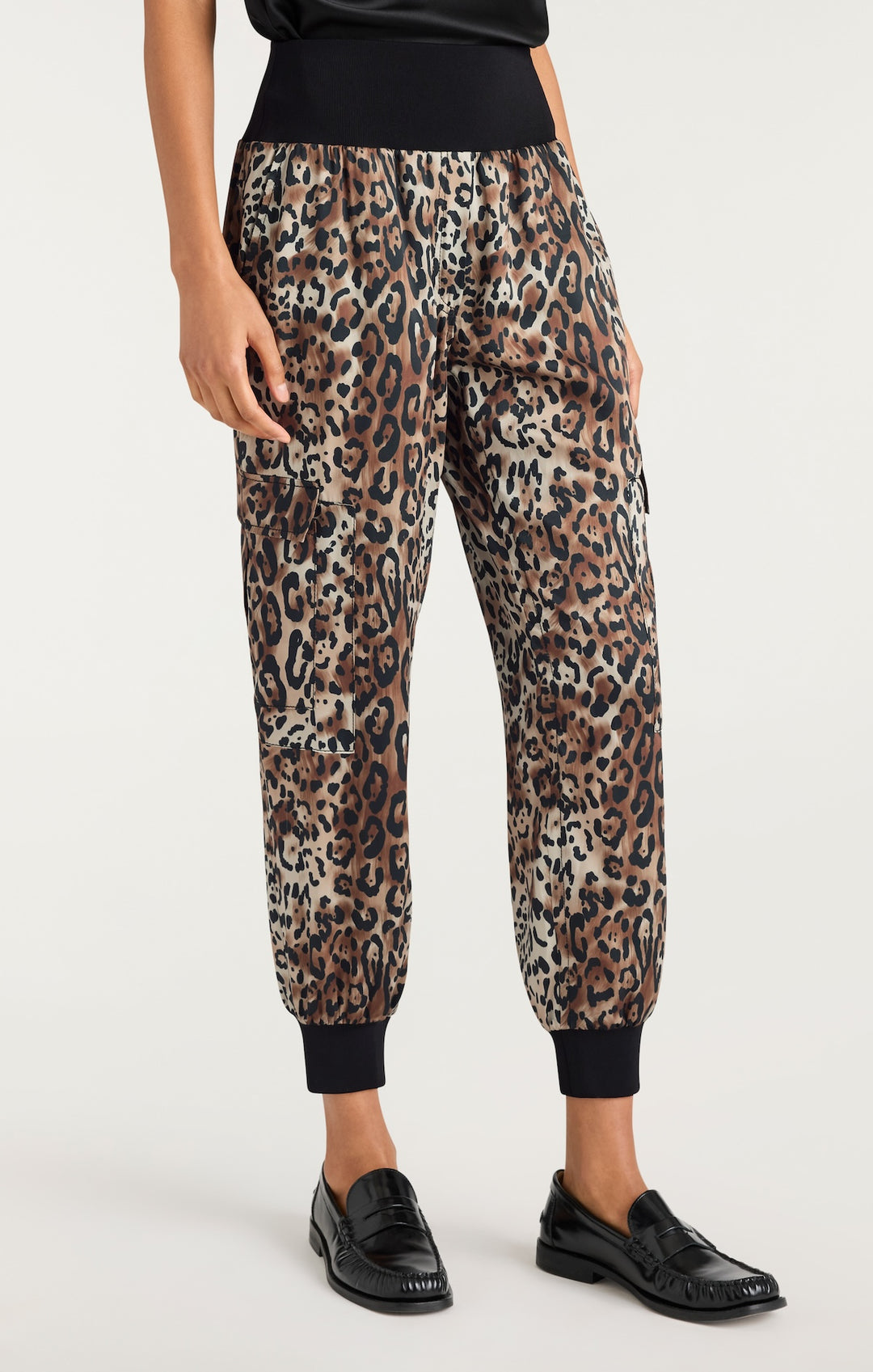 jumelle ジュメロ leopard ribbon pants size:S Dolce & Gabbana Leopard-Print Drawstring Pants | Sendegaro US