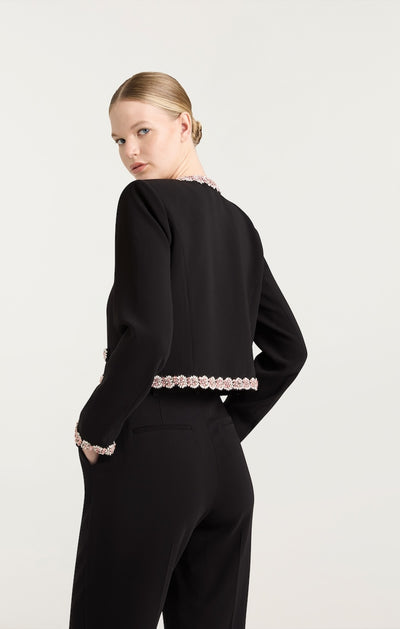 Sunburst Stacked Trim Penelope Jacket