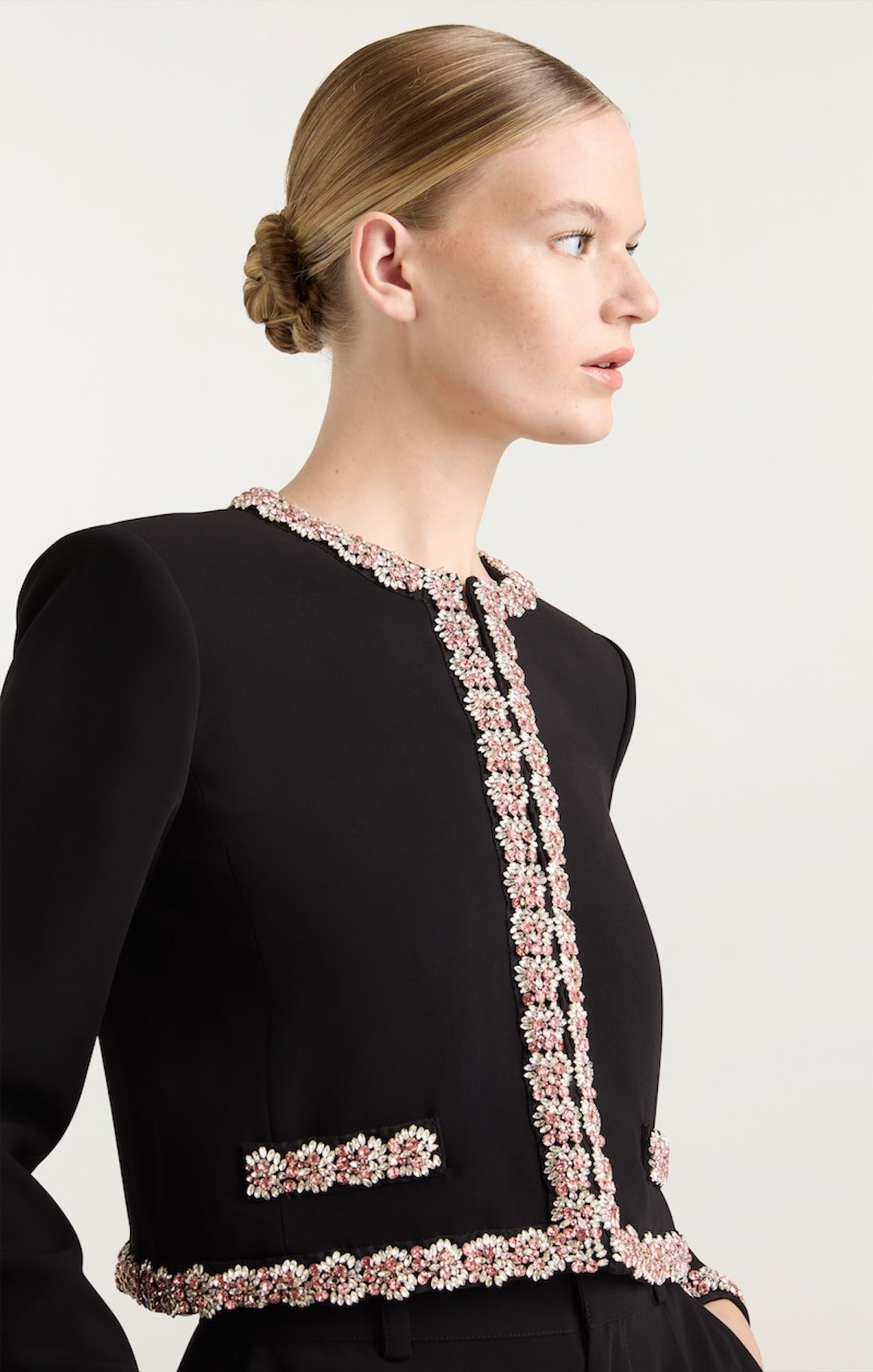 Sunburst Stacked Trim Penelope Jacket – Cinq à Sept