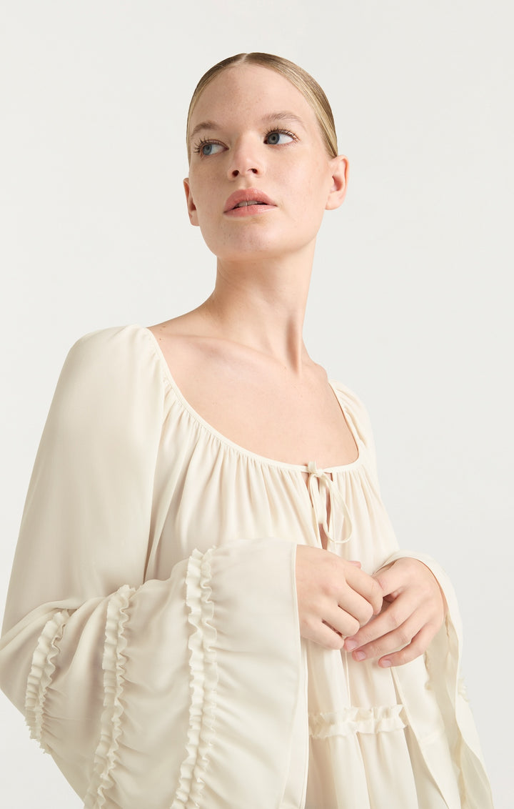 トップス 23AW Apolina Hazel blouse 7-9Y トップス 23AW Apolina Hazel blouse 7-9Y Women's Printed