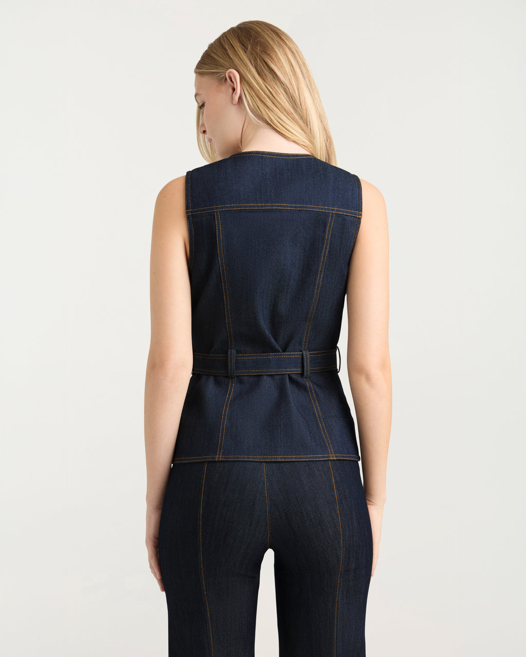 Indigo Reenee Jean Vest