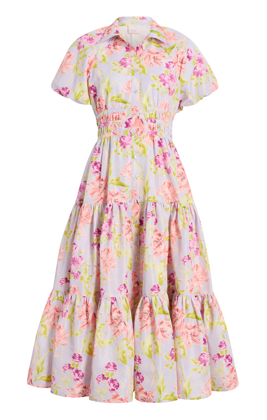 Midnight Tulips Maggio Dress