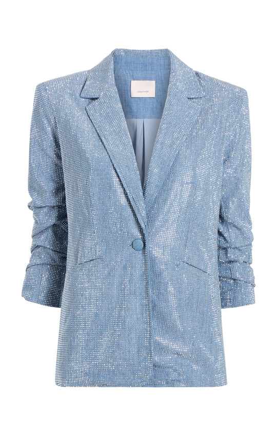 Chambray Heatset Kylie Jacket