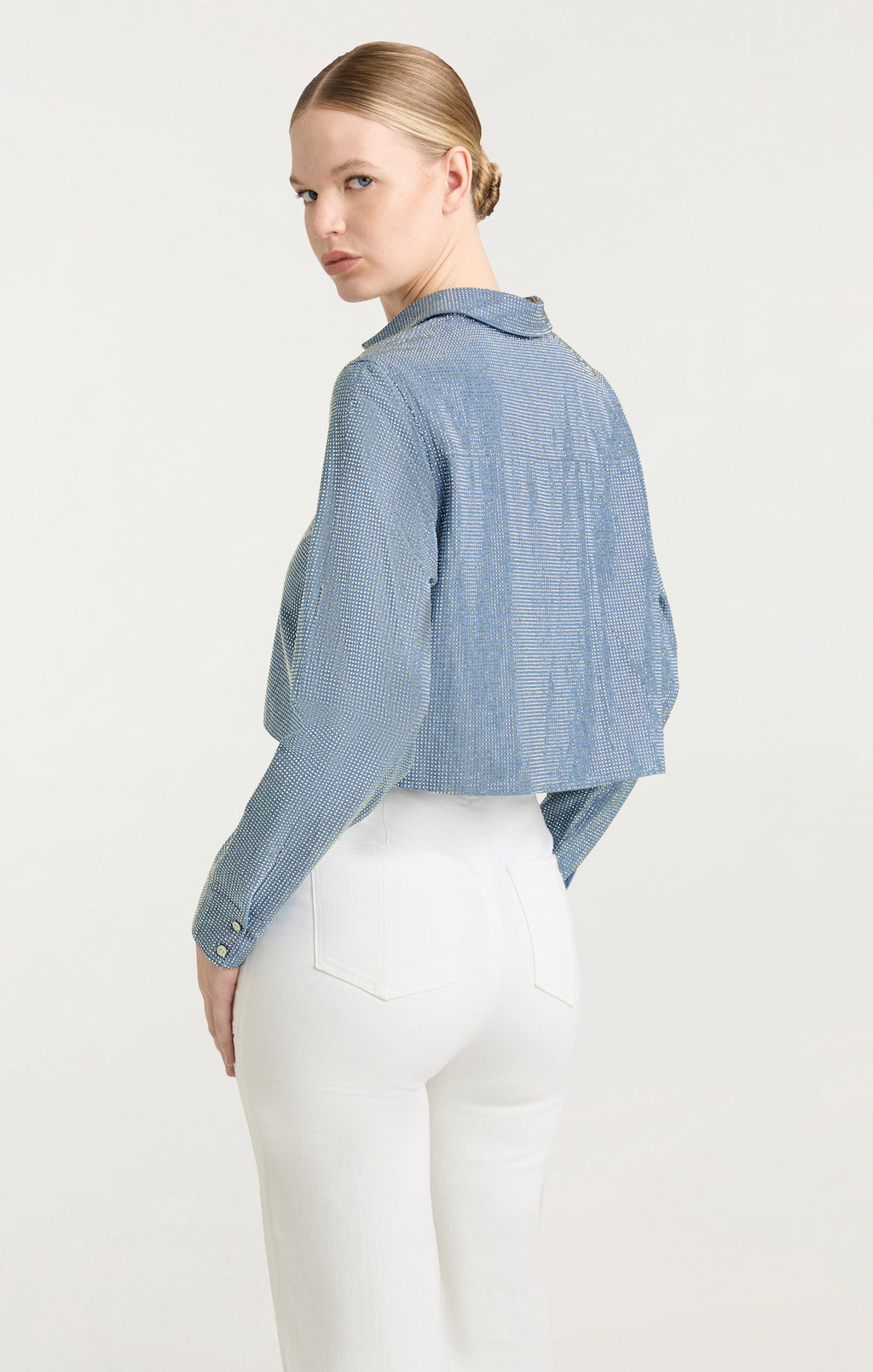 Chambray Heatset Patricia Jean Top