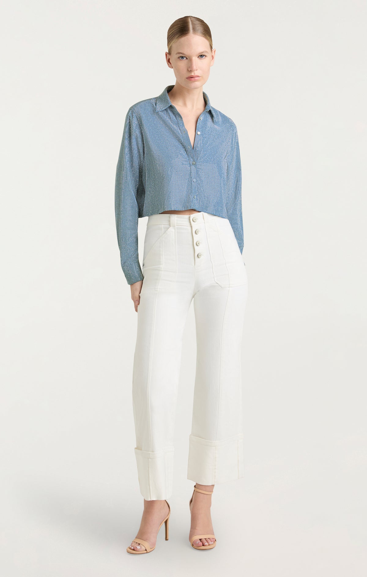 Chambray Heatset Patricia Jean Top