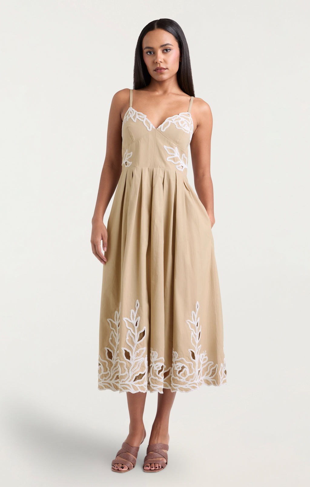 Trailing Peonies Maude Dress