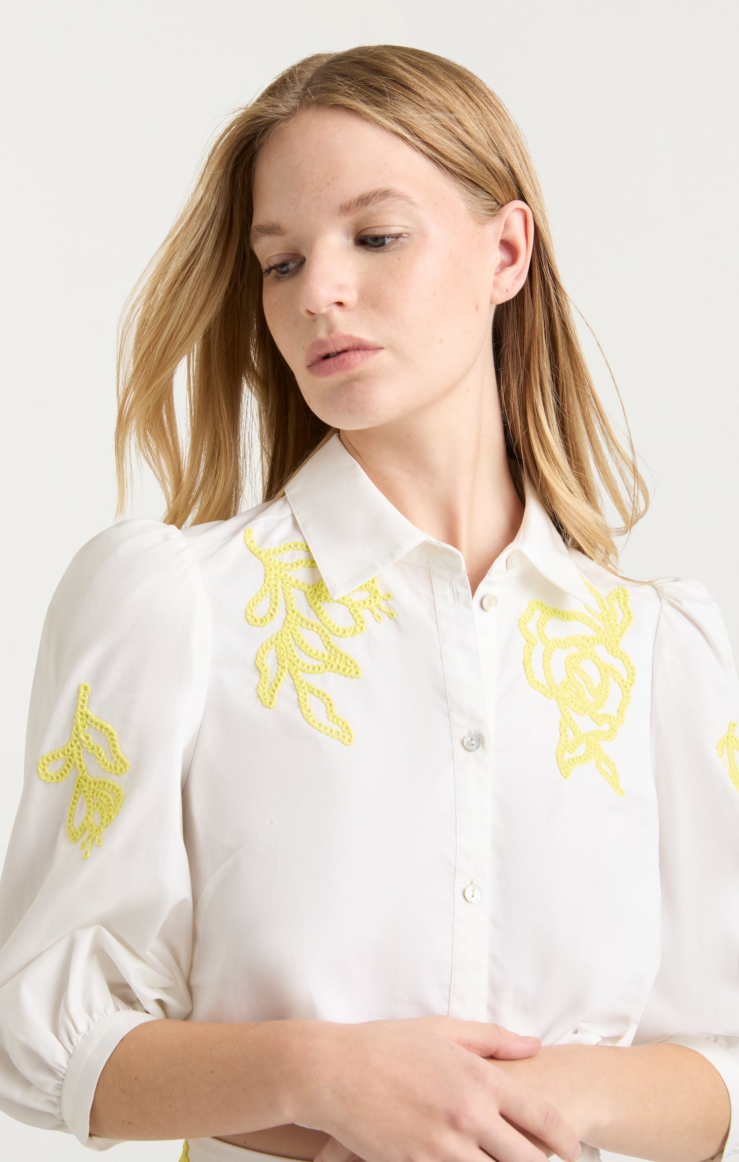 Trailing Peonies Tilda Top