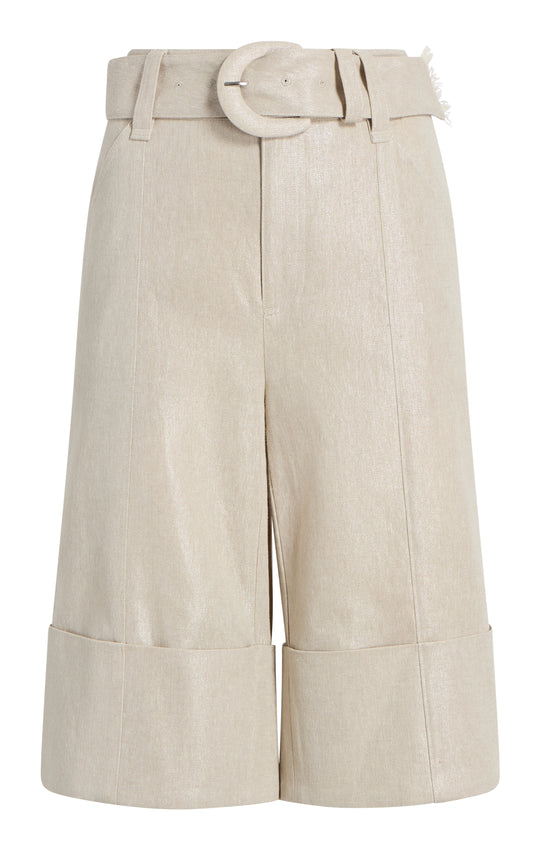 Lurex Linen Vassi Short