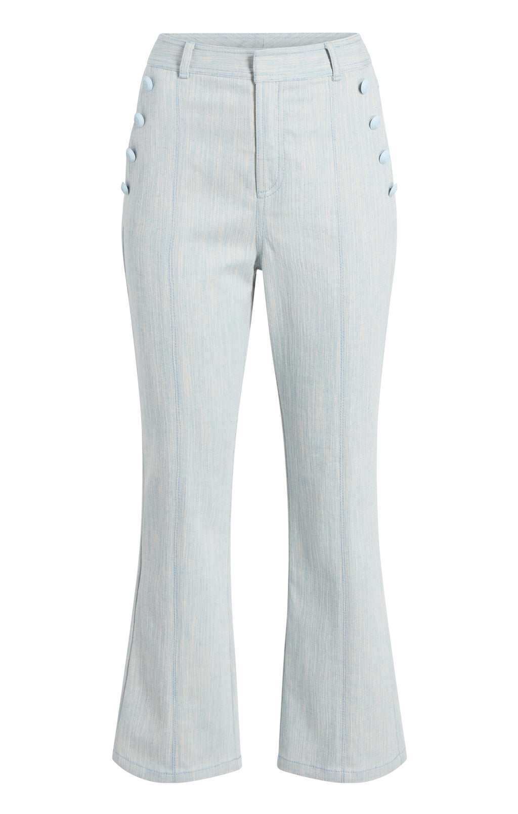 Two Tone Melange Linda Jeans