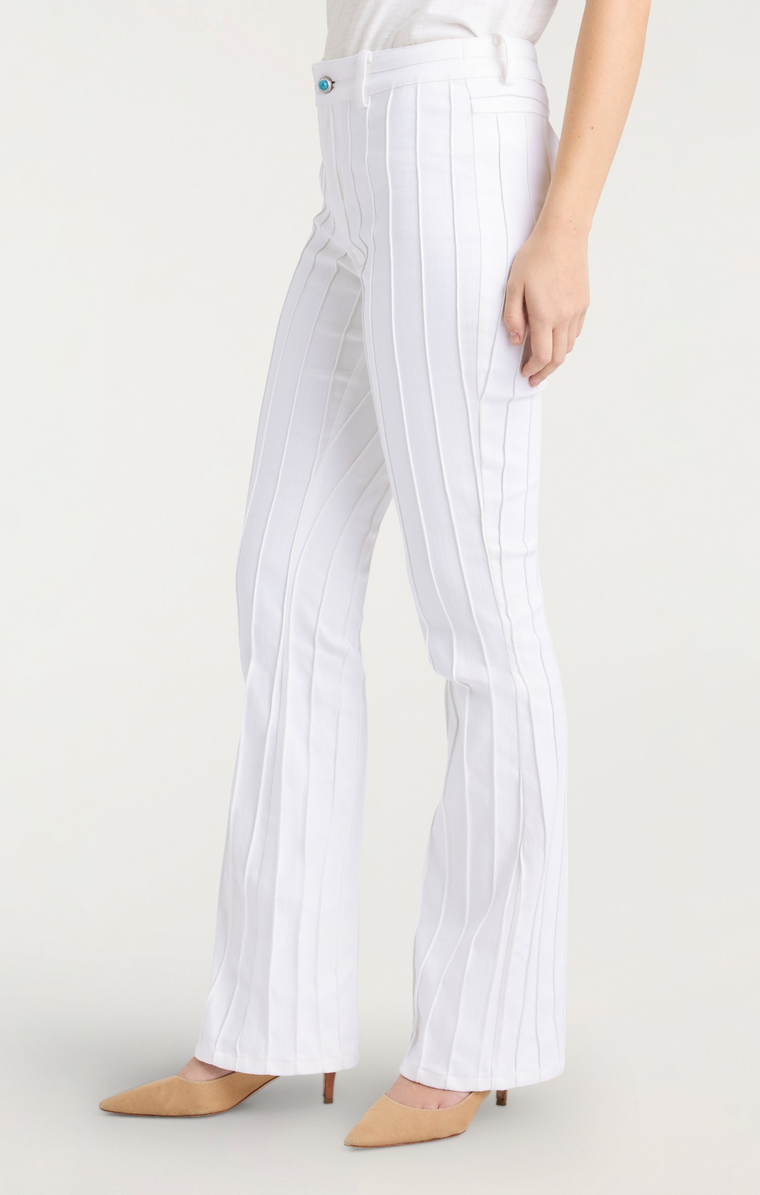 Turquoise Embellished Alina Pant