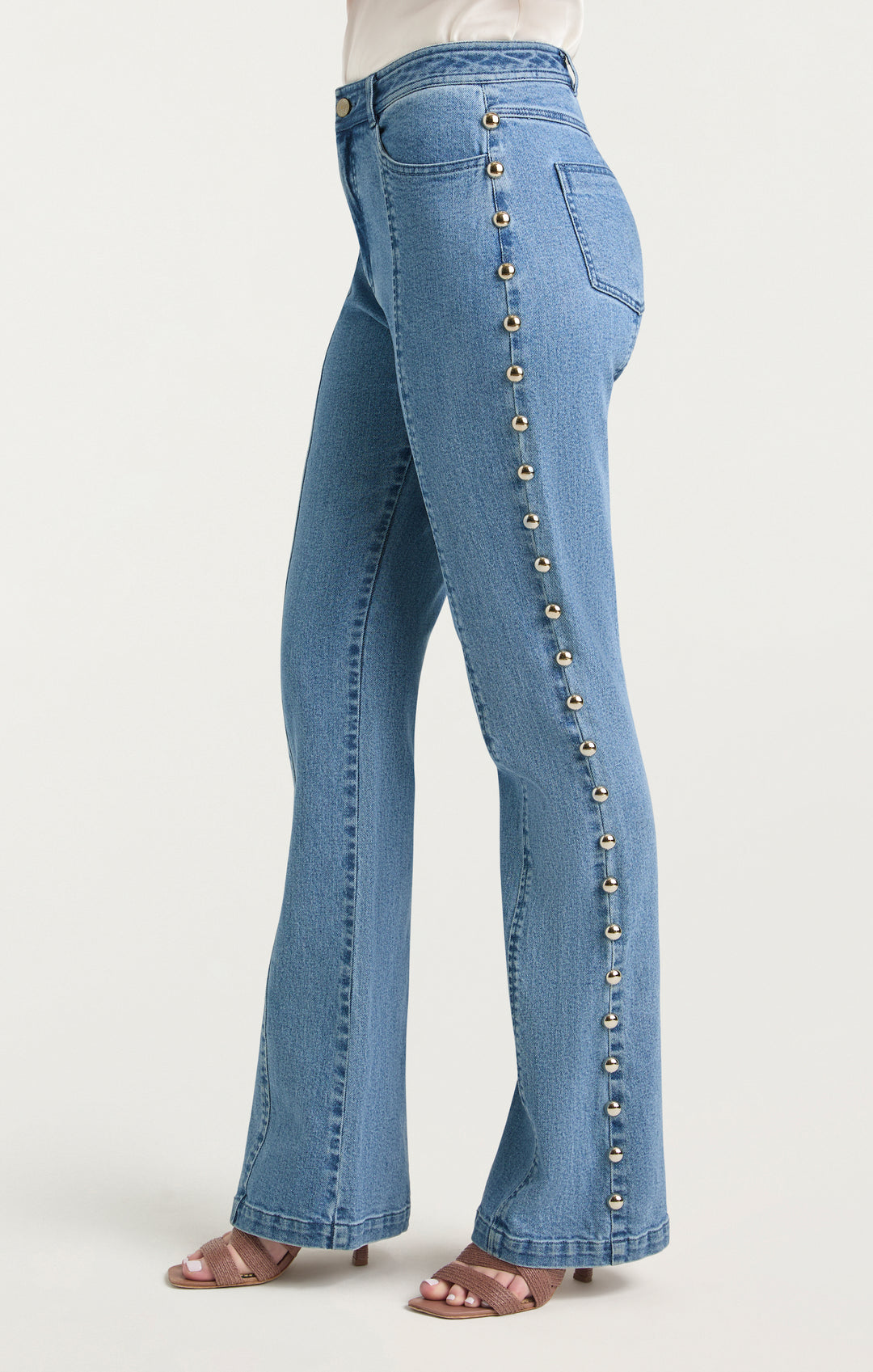 【COLOR iN ID】Rivet bean studded pants new with tags rare FW14 1st release Kapital Kountry gemstone