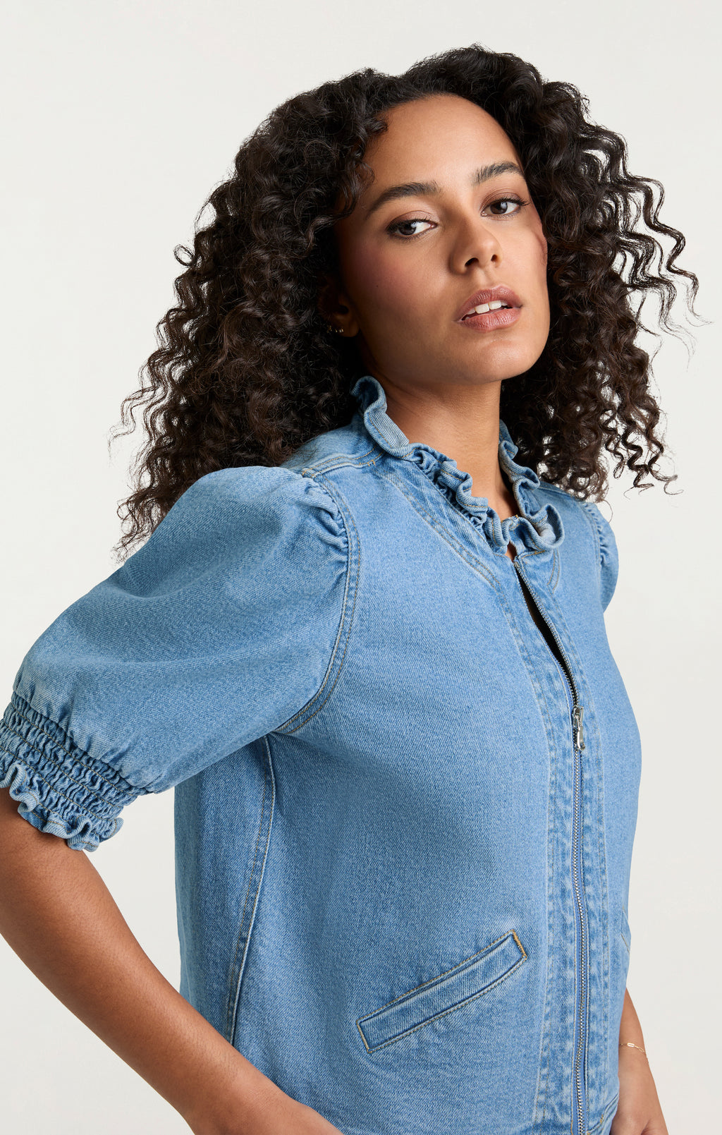 Anabella Jean Jacket
