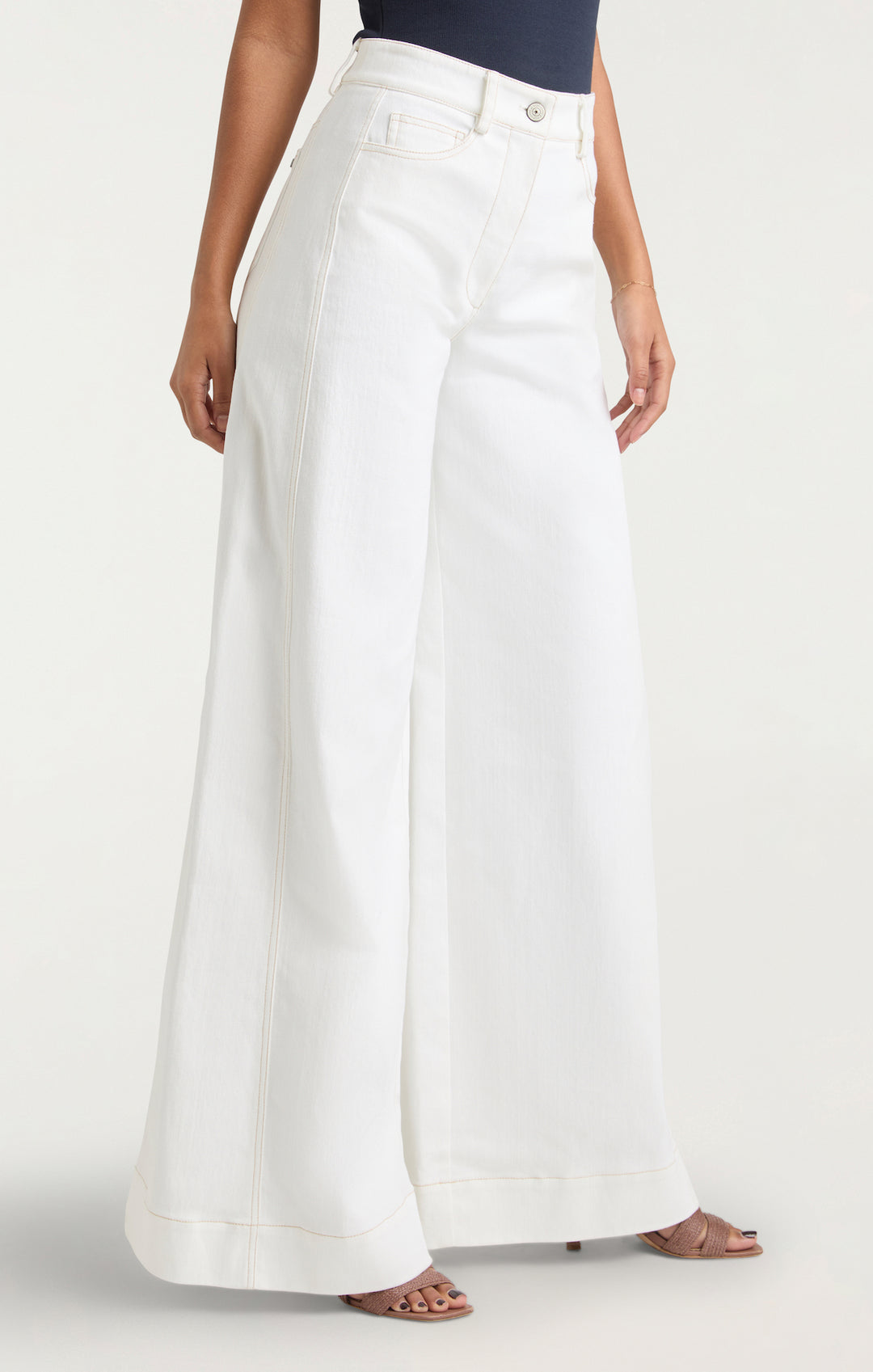 fig L London Carol pants ホワイト Cinched-hem Cargo Pant For Women | J.Crew