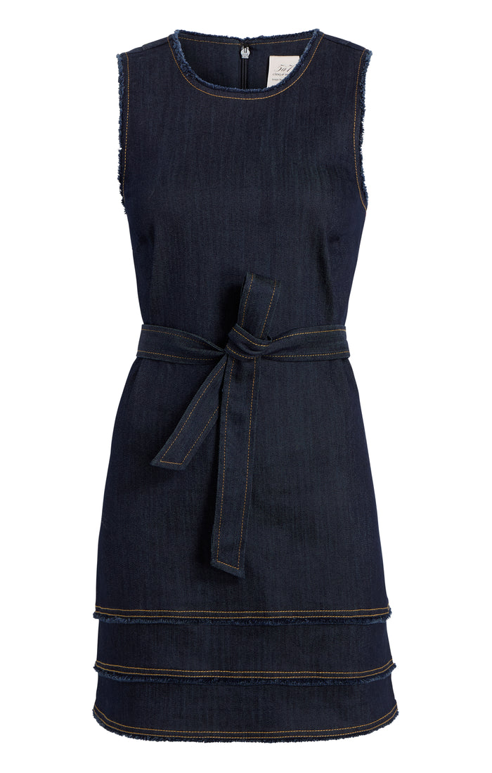 cinq à sept Mindie Dress Indigo