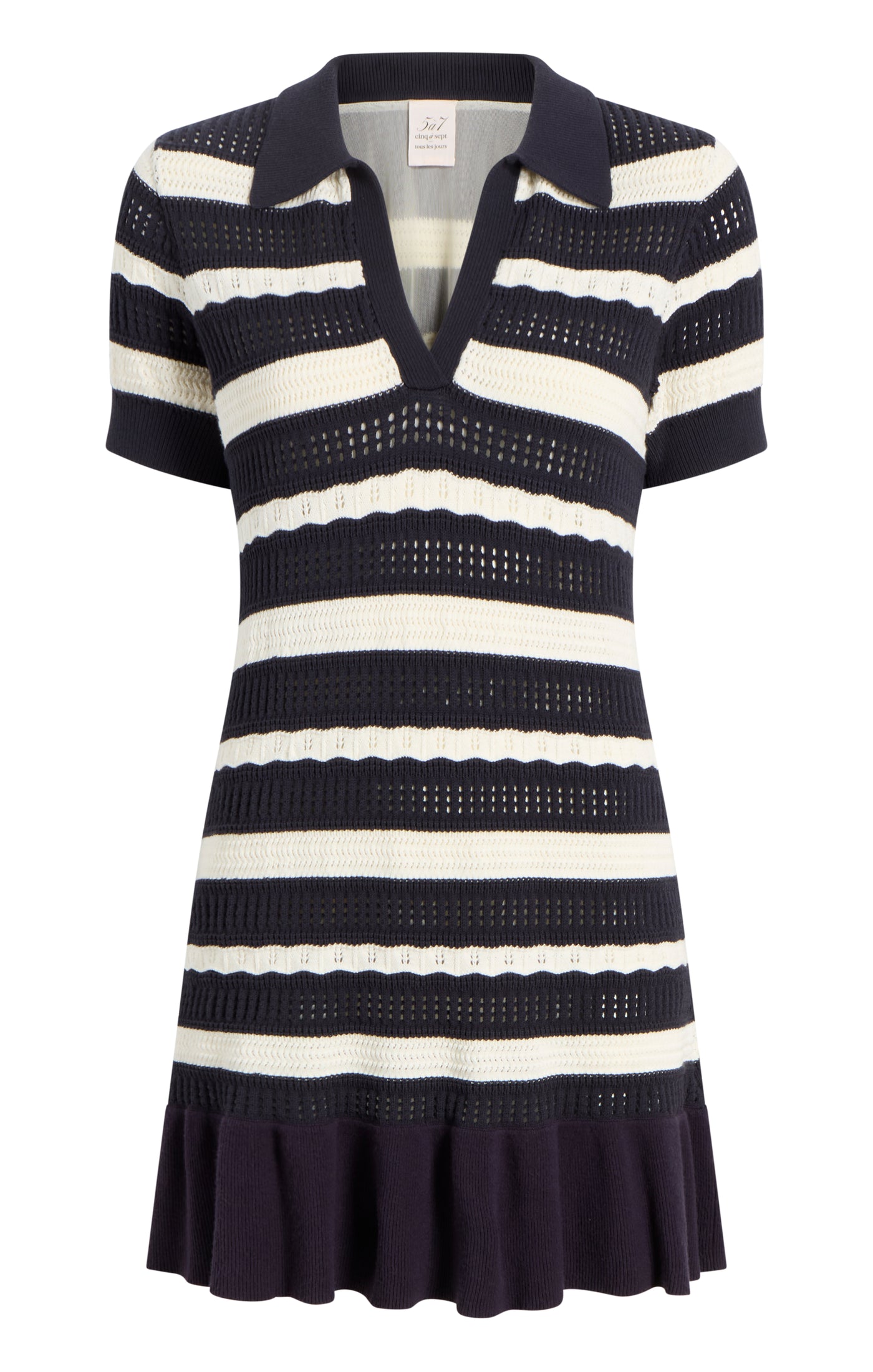 Clementine Knit Polo Dress Cinq Sept Clementine Knit Polo Dress Cinq Sept