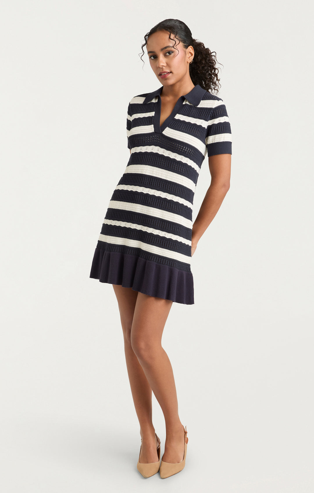 Clementine Knit Polo Dress  Cinq  Sept
