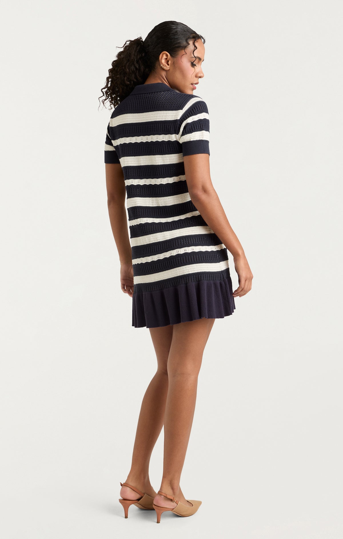 Clementine Knit Polo Dress