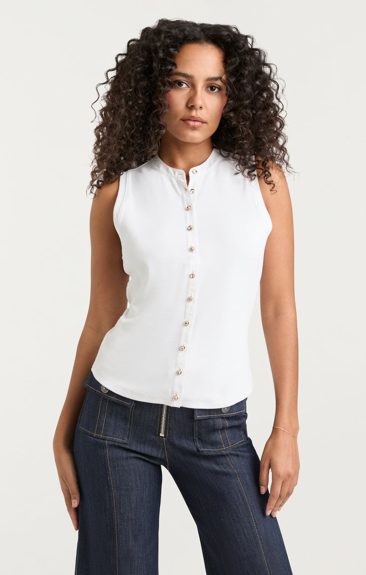 売れ筋商品|||マークニューヨーク カットソー トップス レディース Women's Basket-Weave-Textured Shirt White Graphic Boxy T-shirt - White | Levi's® US