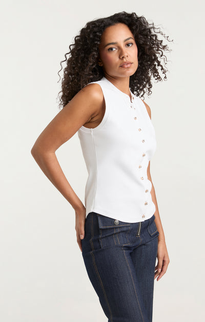 Sleeveless Beverly Top