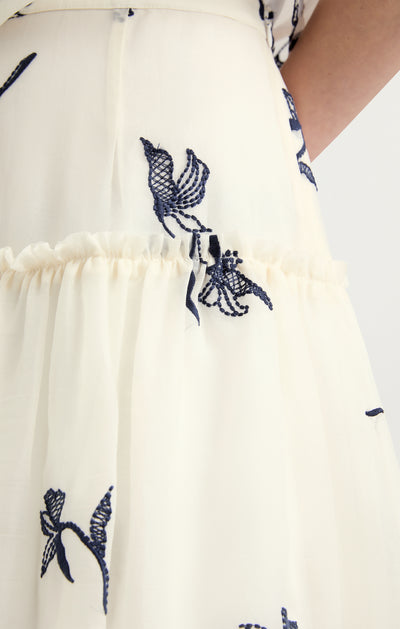 Embroidered Ellah Skirt