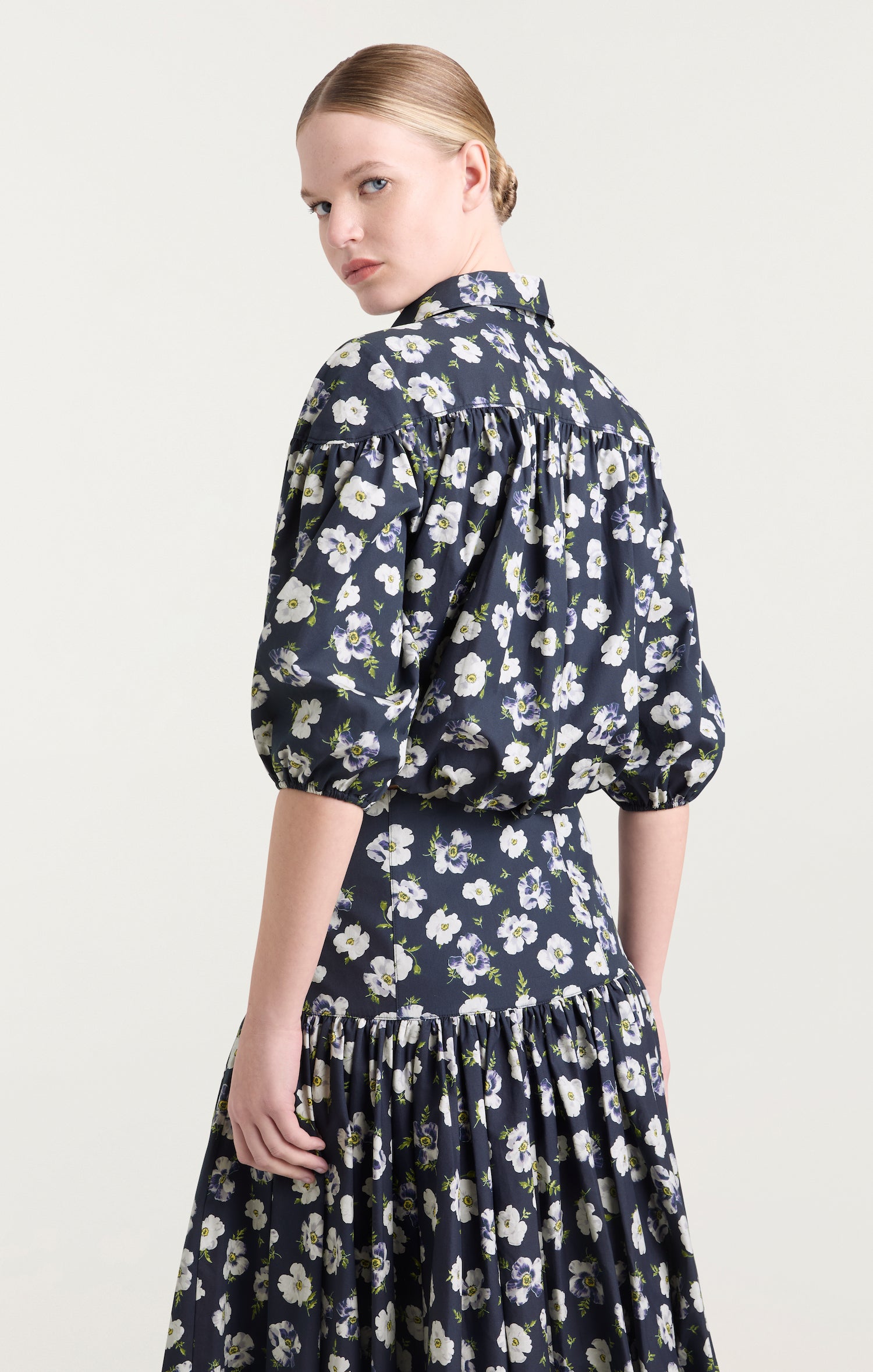 Mini Tossed Poppies Elysa Top