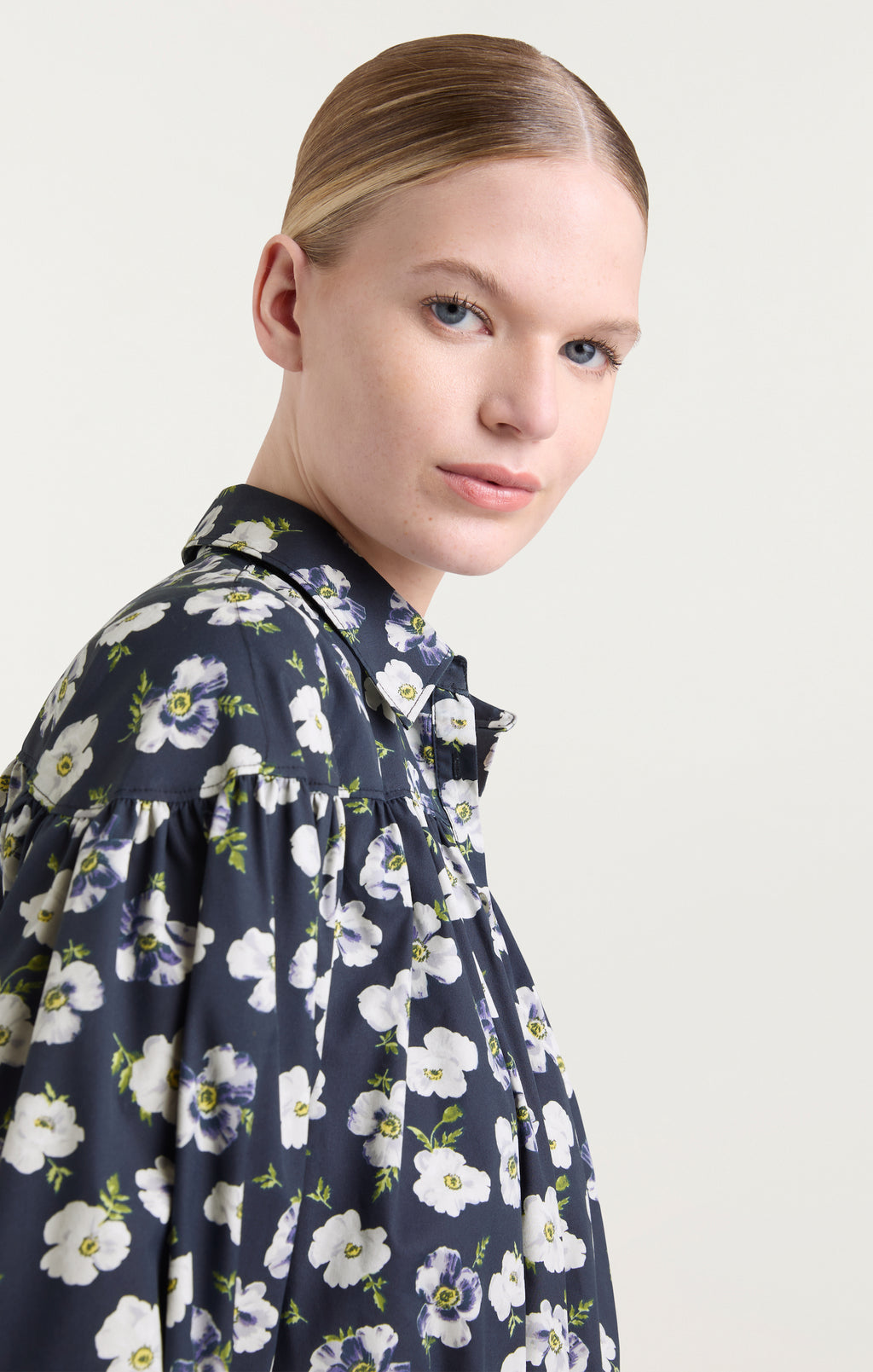 Mini Tossed Poppies Elysa Top