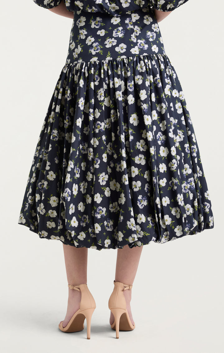 Mini Tossed Poppies Ellah Skirt – Cinq à Sept