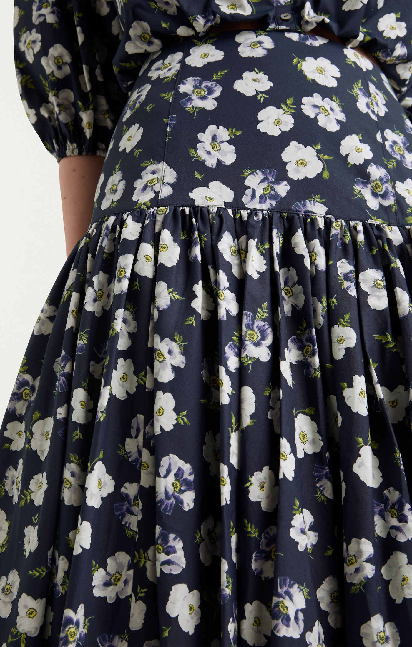 Mini Tossed Poppies Ellah Skirt