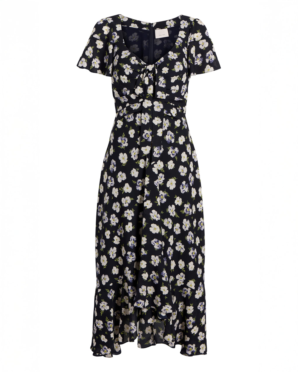 Mini Tossed Poppies Isha Dress