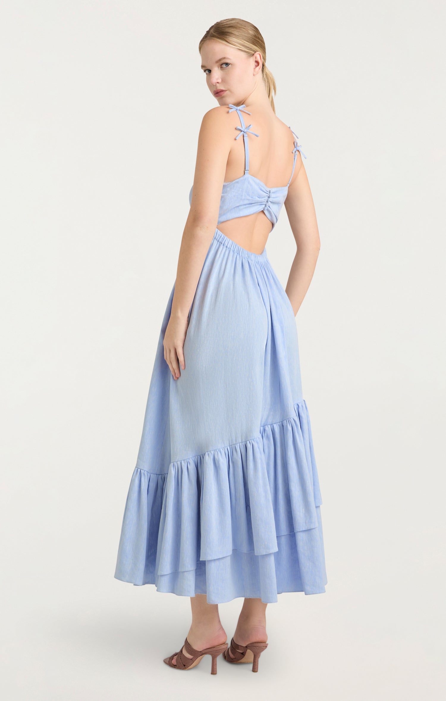 Linen Suiting Bailey Dress