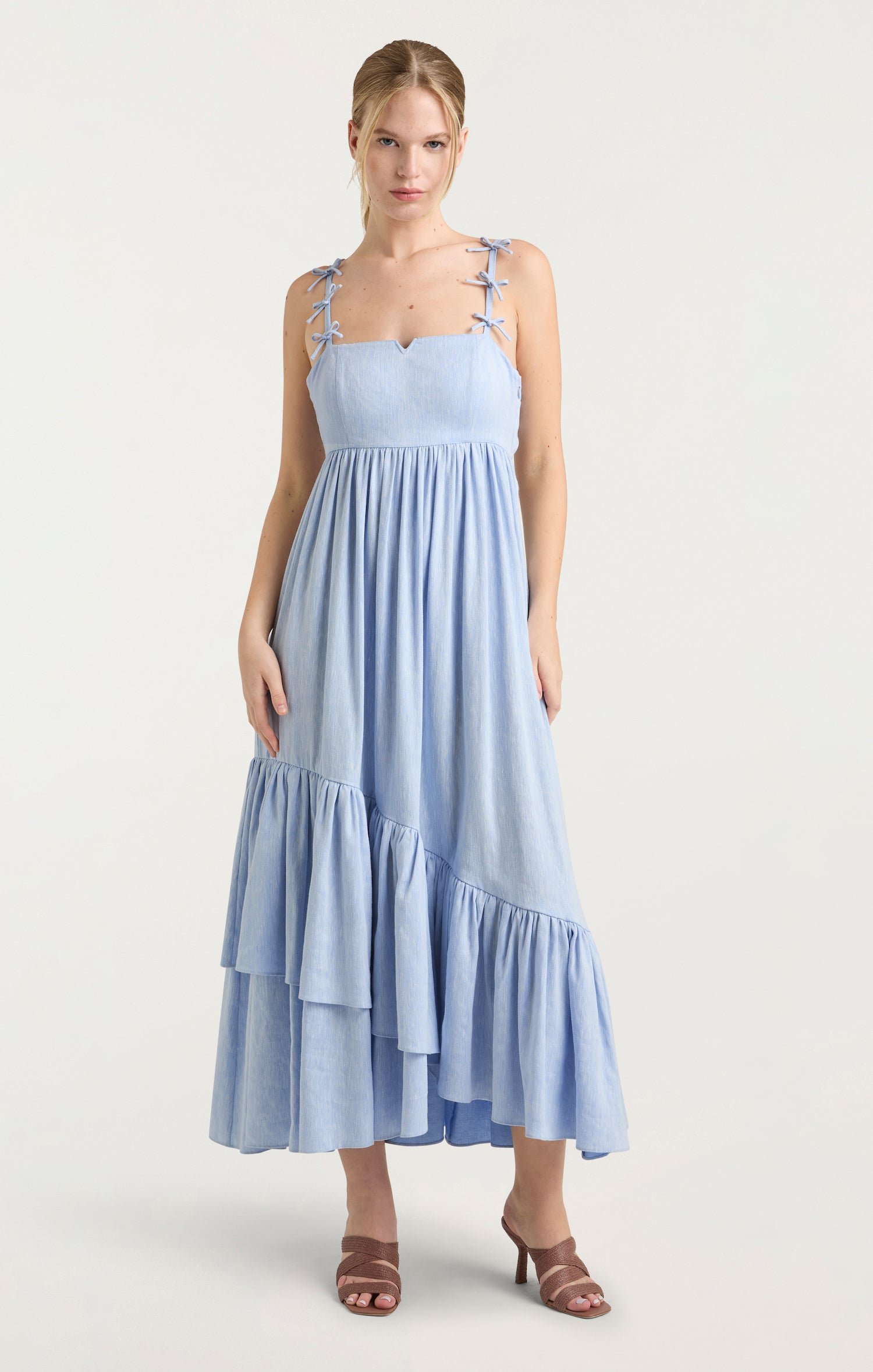 Linen Suiting Bailey Dress