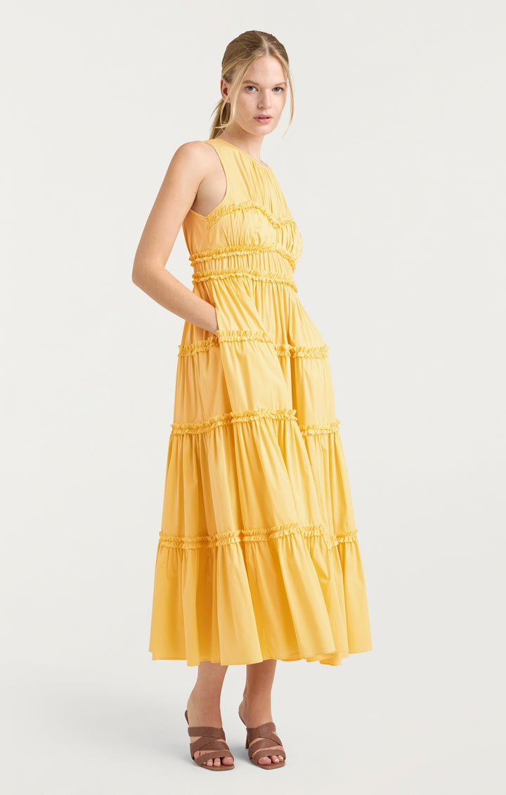 sarina short sleeve midi dress Sirrina Dress – Cinq à Sept