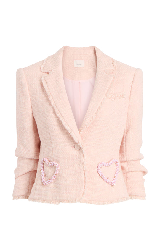 Beaded Heart Kalina Blazer