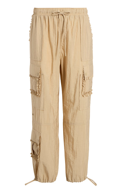 Ruffle Nitsan Parachute Pant