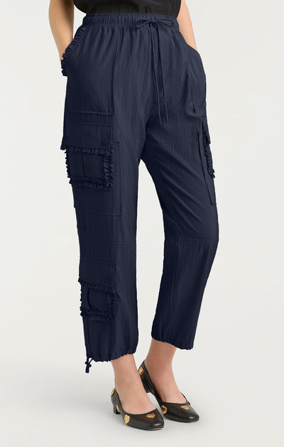 Ruffle Nitsan Parachute Pant