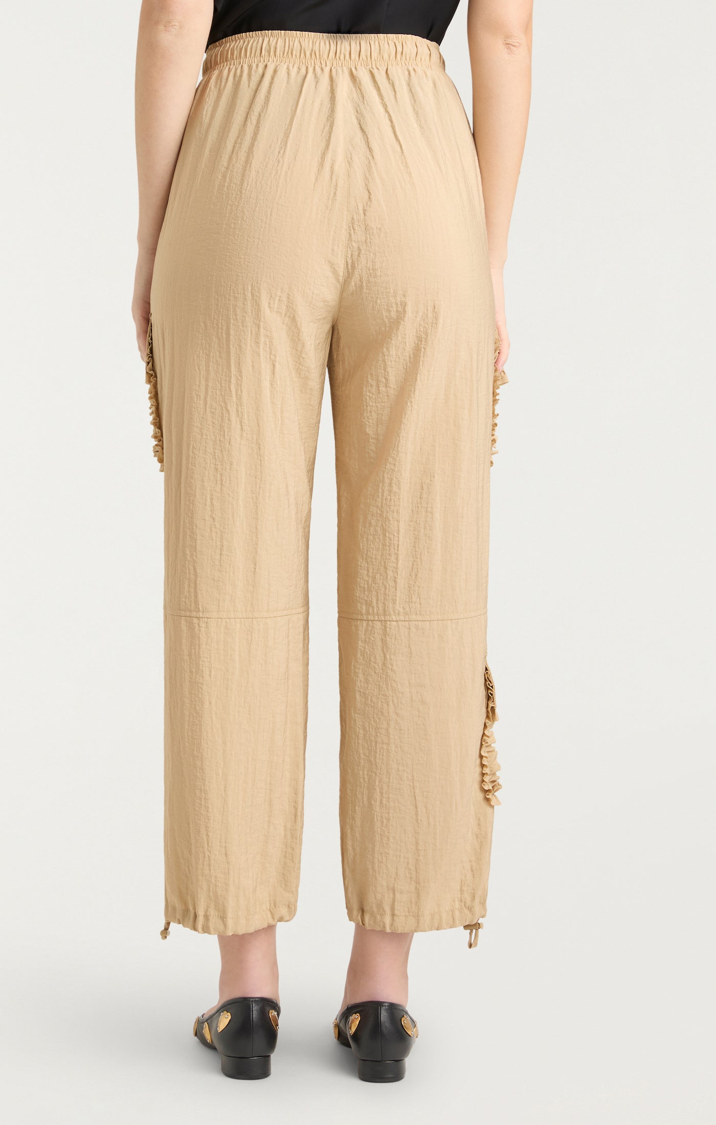 Ruffle Nitsan Parachute Pant