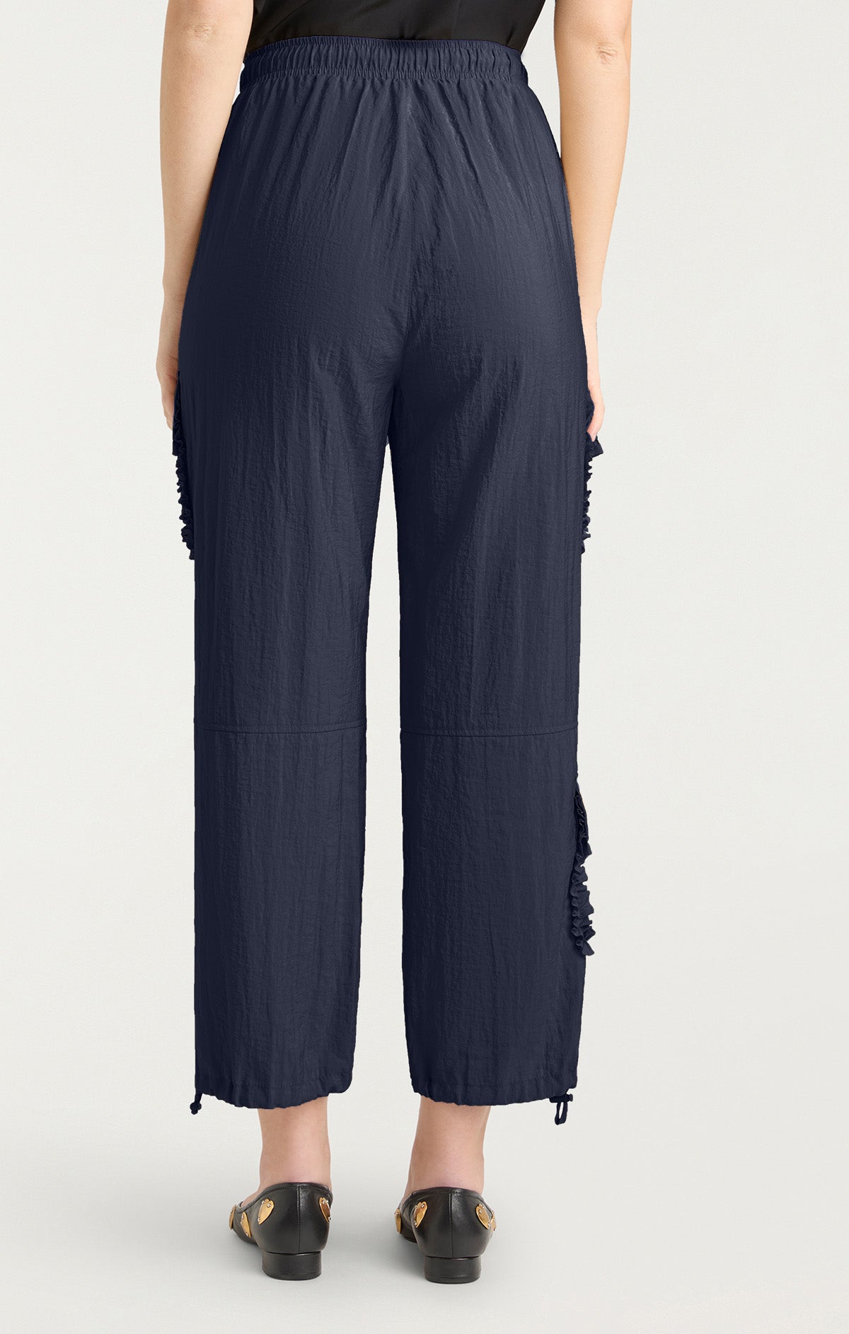 Ruffle Nitsan Parachute Pant