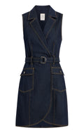 Sleeveless Jenessa Jean Dress