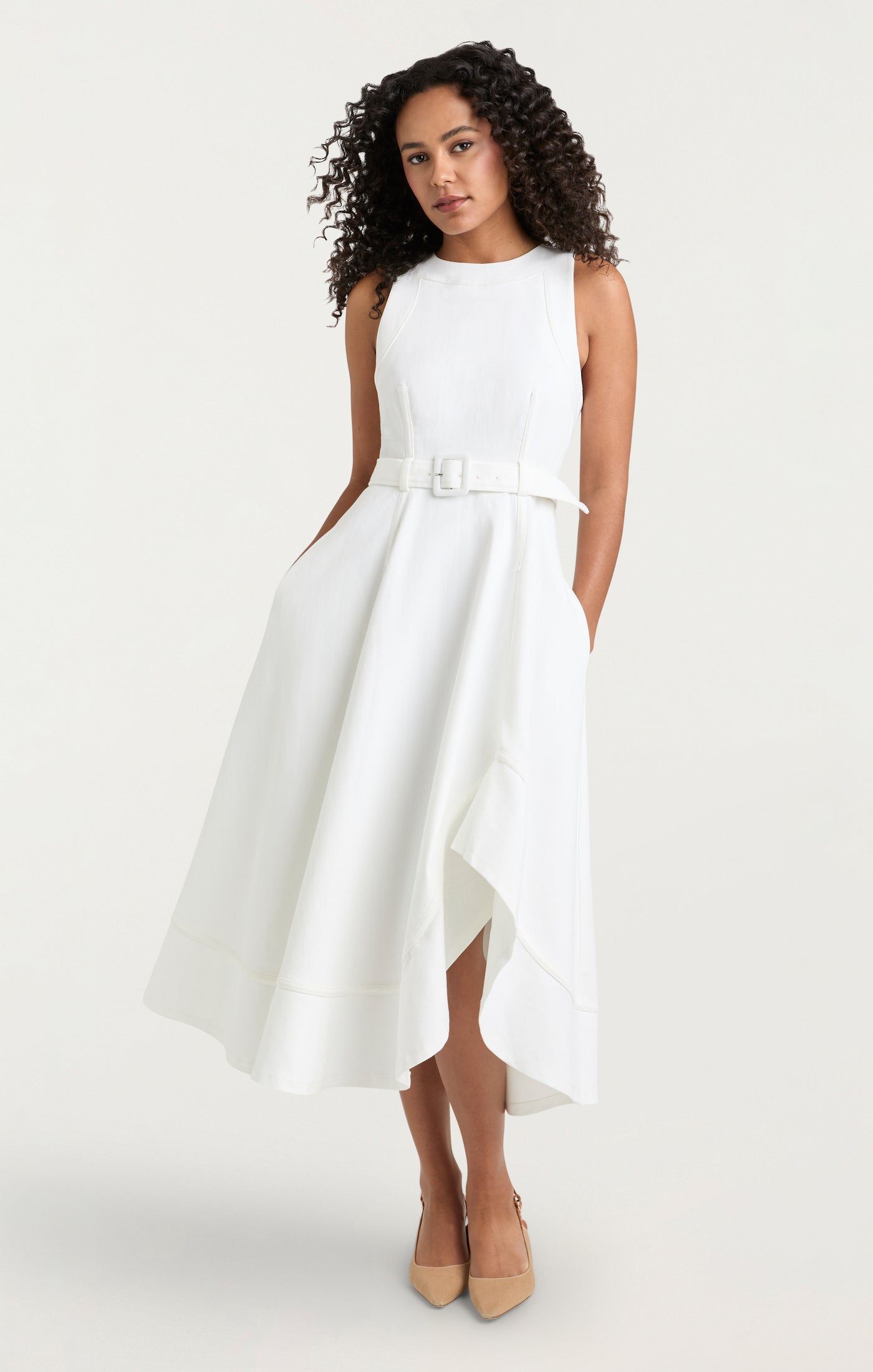 Cinq A Sept Women's Zelda Dress - White - Size 12 Cinq A Sept Women's Zelda Dress - White - Size 12