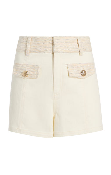 Braided Tweed Gaelle Jean Shorts – Cinq à Sept